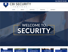 Tablet Screenshot of cbisecurity.com